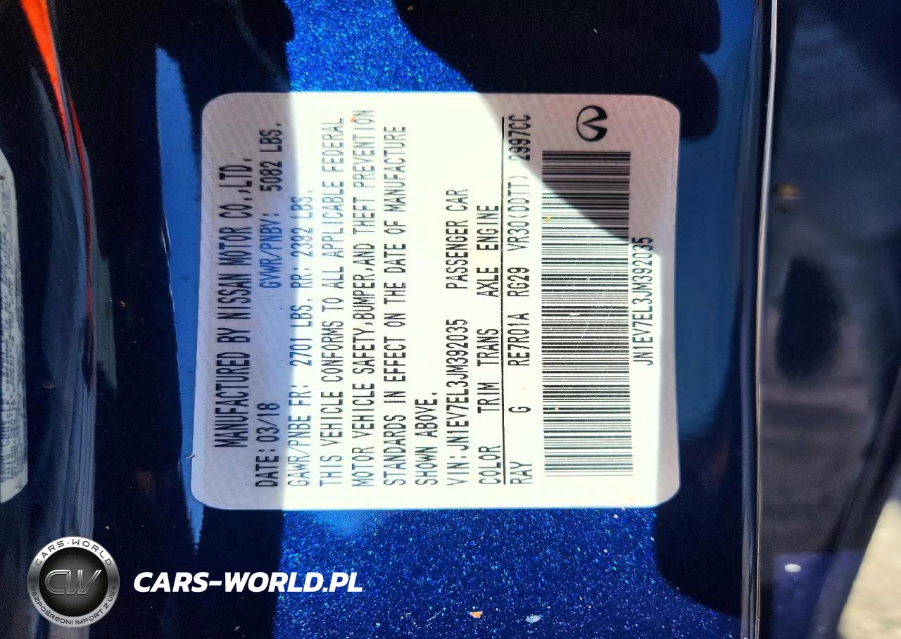 2018 Infiniti Q60 3.0T Luxe VIN:JN1EV7EL3JM392035 - 12