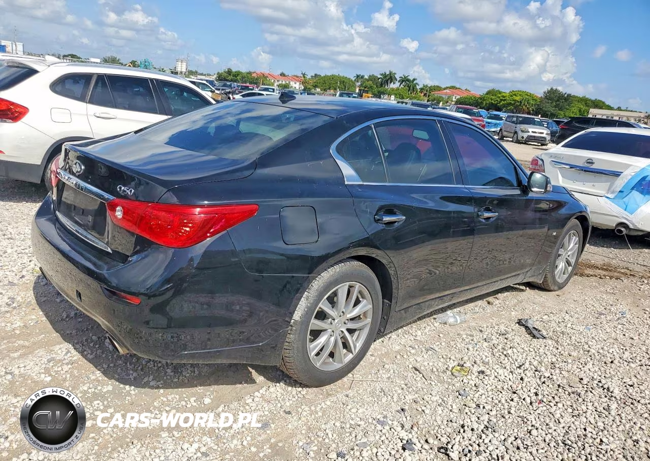 2015 Infiniti Q50 Base VIN:JN1BV7AR5FM403699 - 3