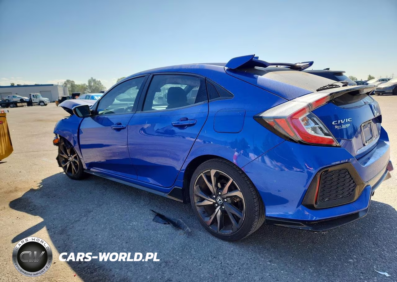 2017 Honda Civic Sport VIN:SHHFK7H44HU202744 - 2