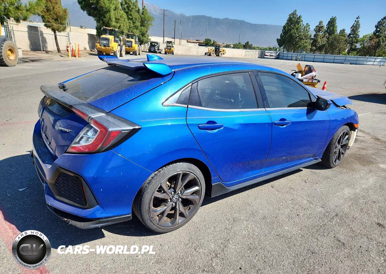 2017 Honda Civic Sport VIN:SHHFK7H44HU202744 - 3