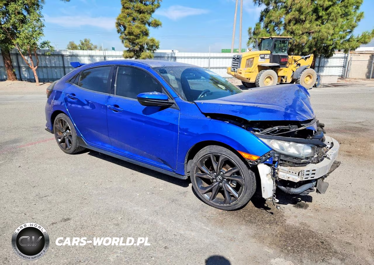 2017 Honda Civic Sport VIN:SHHFK7H44HU202744 - 4