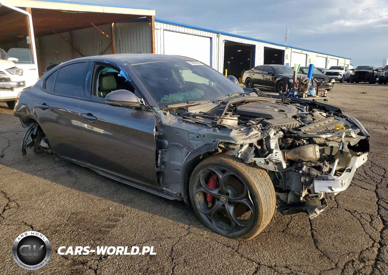 2019 Alfa Romeo Giulia Ti VIN:ZARFANBN6K7601829 - 4