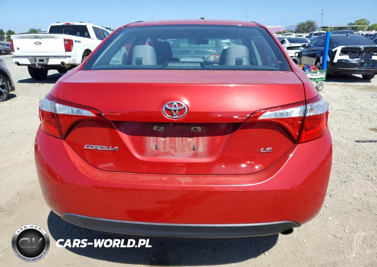 2015 Toyota Corolla Le VIN:5YFBURHE9FP255178 - 6