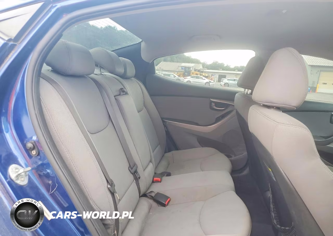 2013 Hyundai Elantra Gls VIN:KMHDH4AE6DU601452 - 10