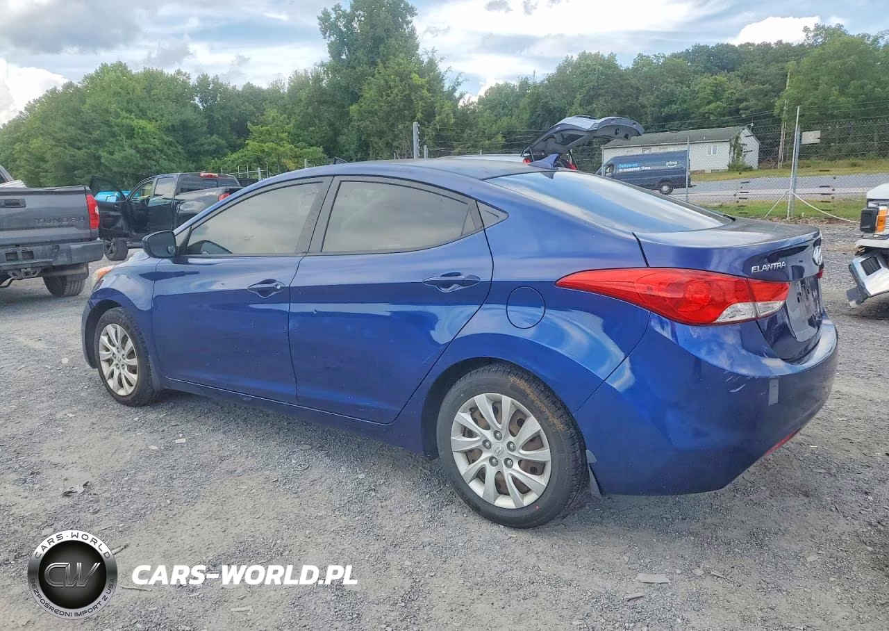 2013 Hyundai Elantra Gls VIN:KMHDH4AE6DU601452 - 2