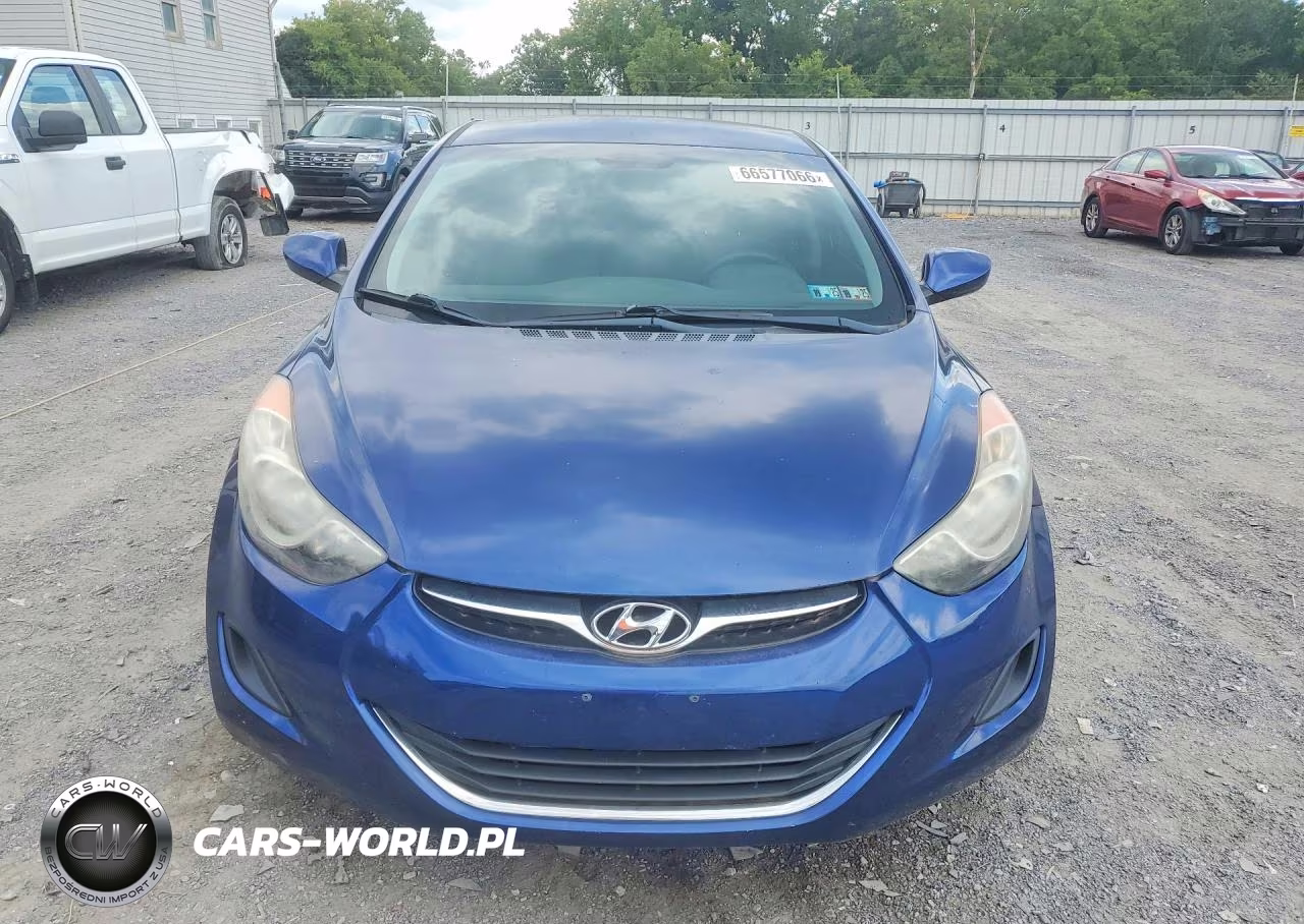 2013 Hyundai Elantra Gls VIN:KMHDH4AE6DU601452 - 5