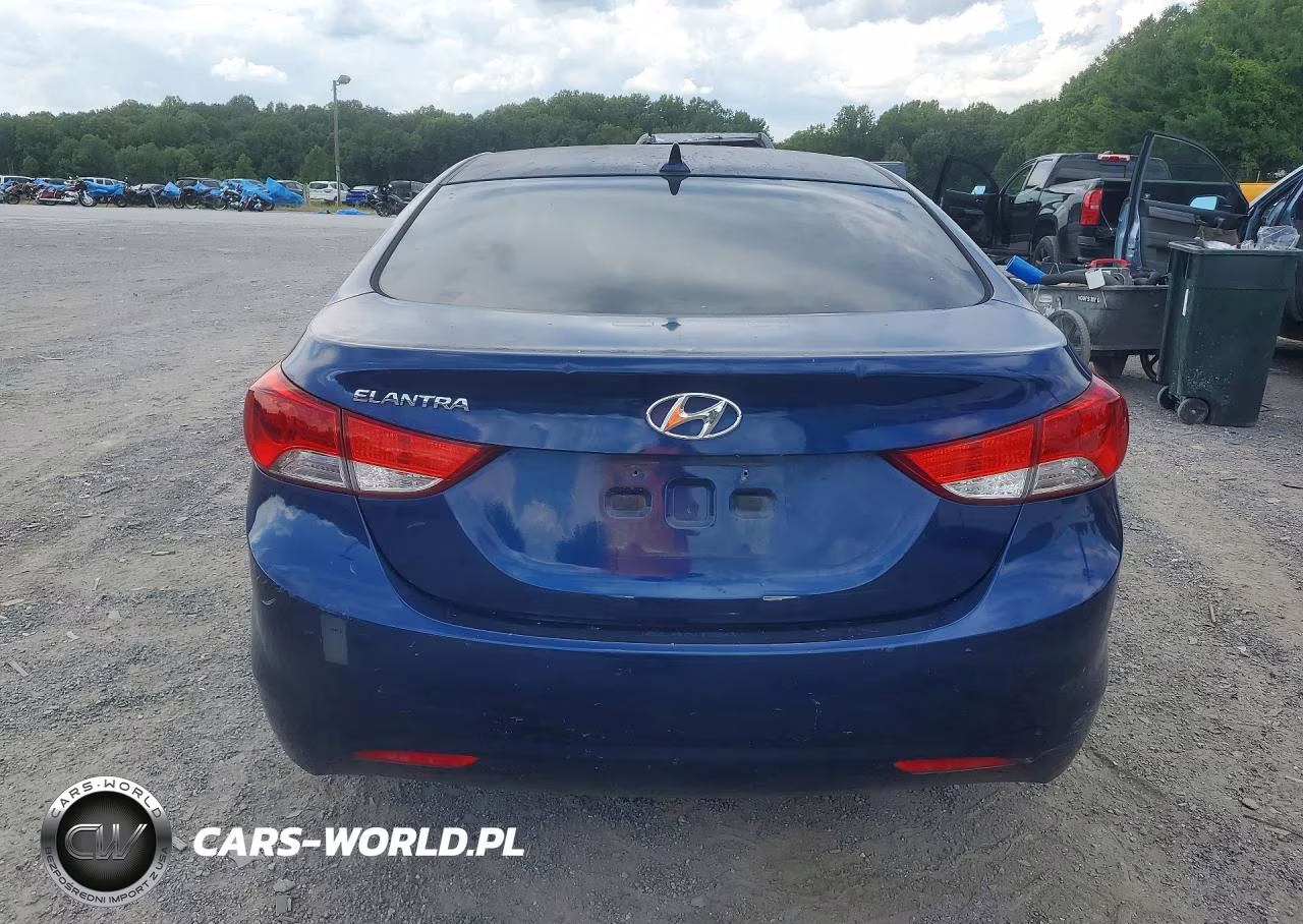 2013 Hyundai Elantra Gls VIN:KMHDH4AE6DU601452 - 6
