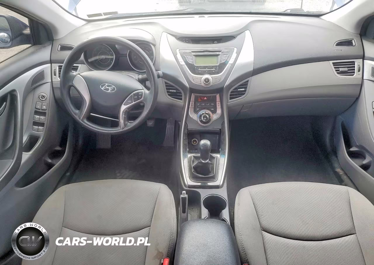 2013 Hyundai Elantra Gls VIN:KMHDH4AE6DU601452 - 8