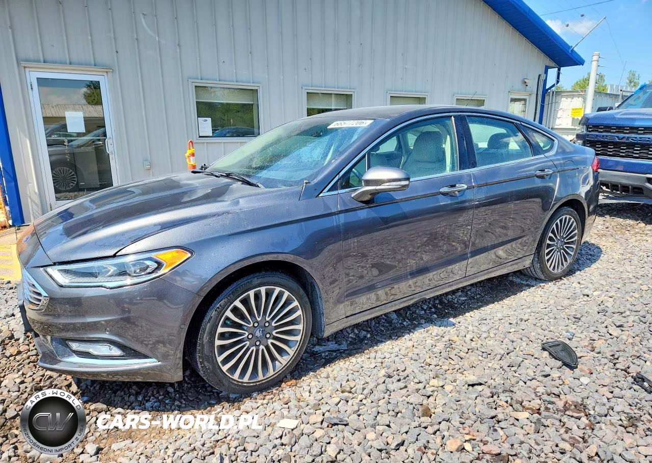2017 Ford Fusion Se VIN:3FA6P0H93HR103777 - 1