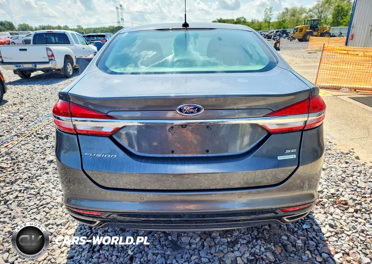 2017 Ford Fusion Se VIN:3FA6P0H93HR103777 - 6