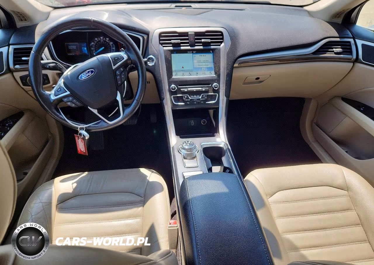 2017 Ford Fusion Se VIN:3FA6P0H93HR103777 - 8