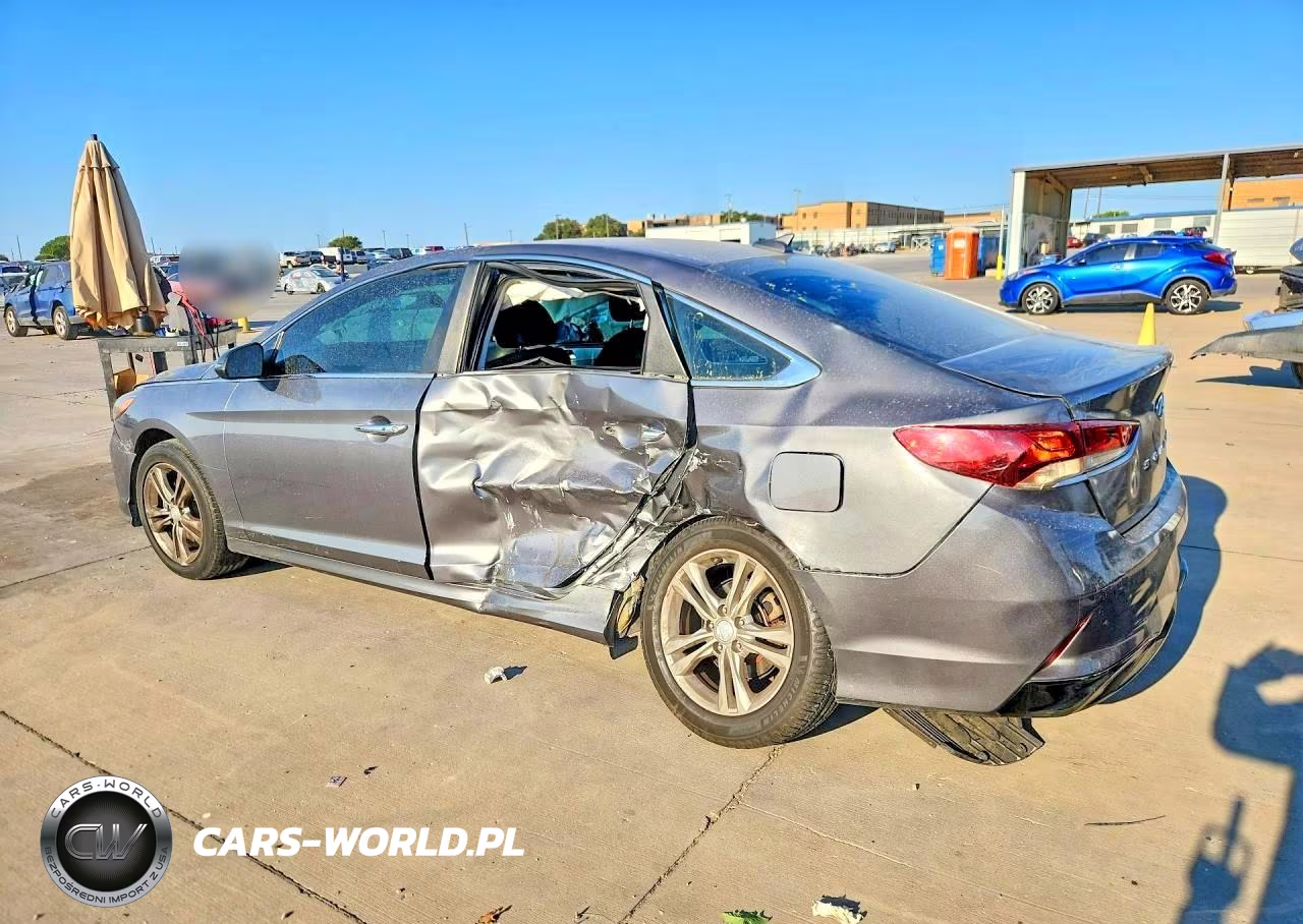 2018 Hyundai Sonata Sel VIN:5NPE34AF5JH674124 - 2