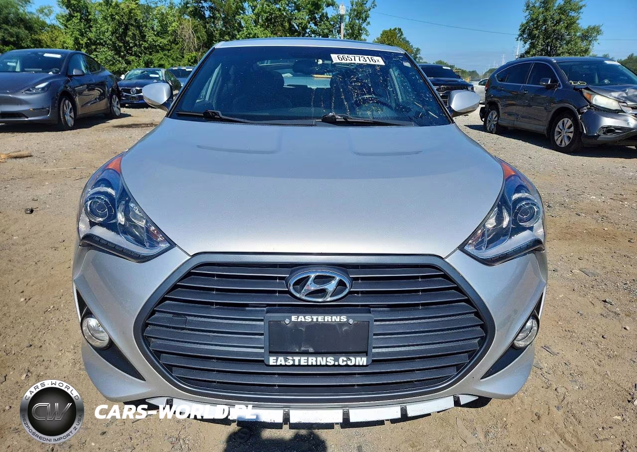 2017 Hyundai Veloster Turbo VIN:KMHTC6AE9HU308494 - 5