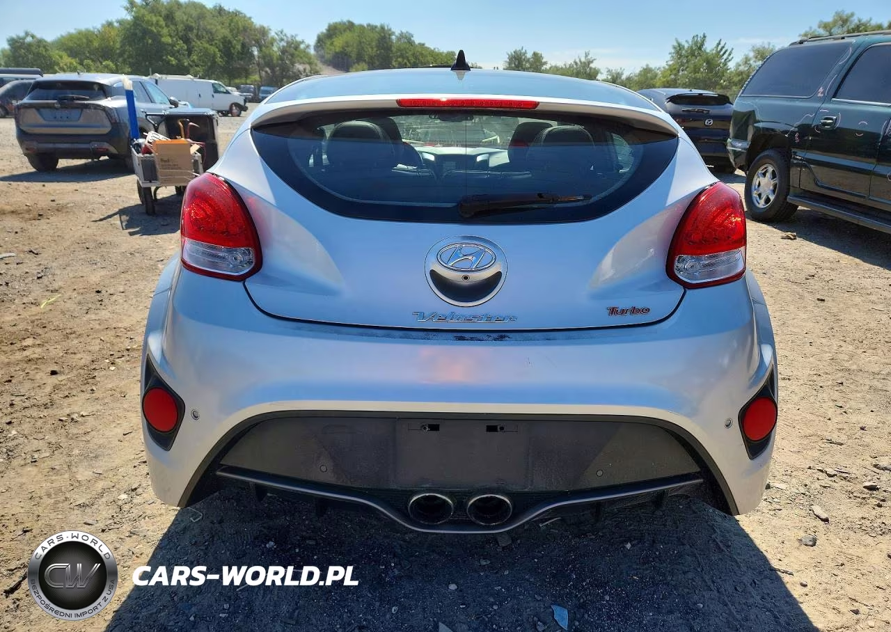 2017 Hyundai Veloster Turbo VIN:KMHTC6AE9HU308494 - 6