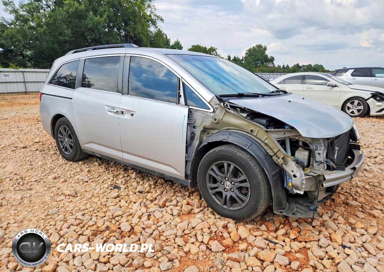 2013 Honda Odyssey Exl VIN:5FNRL5H65DB043101 - 4