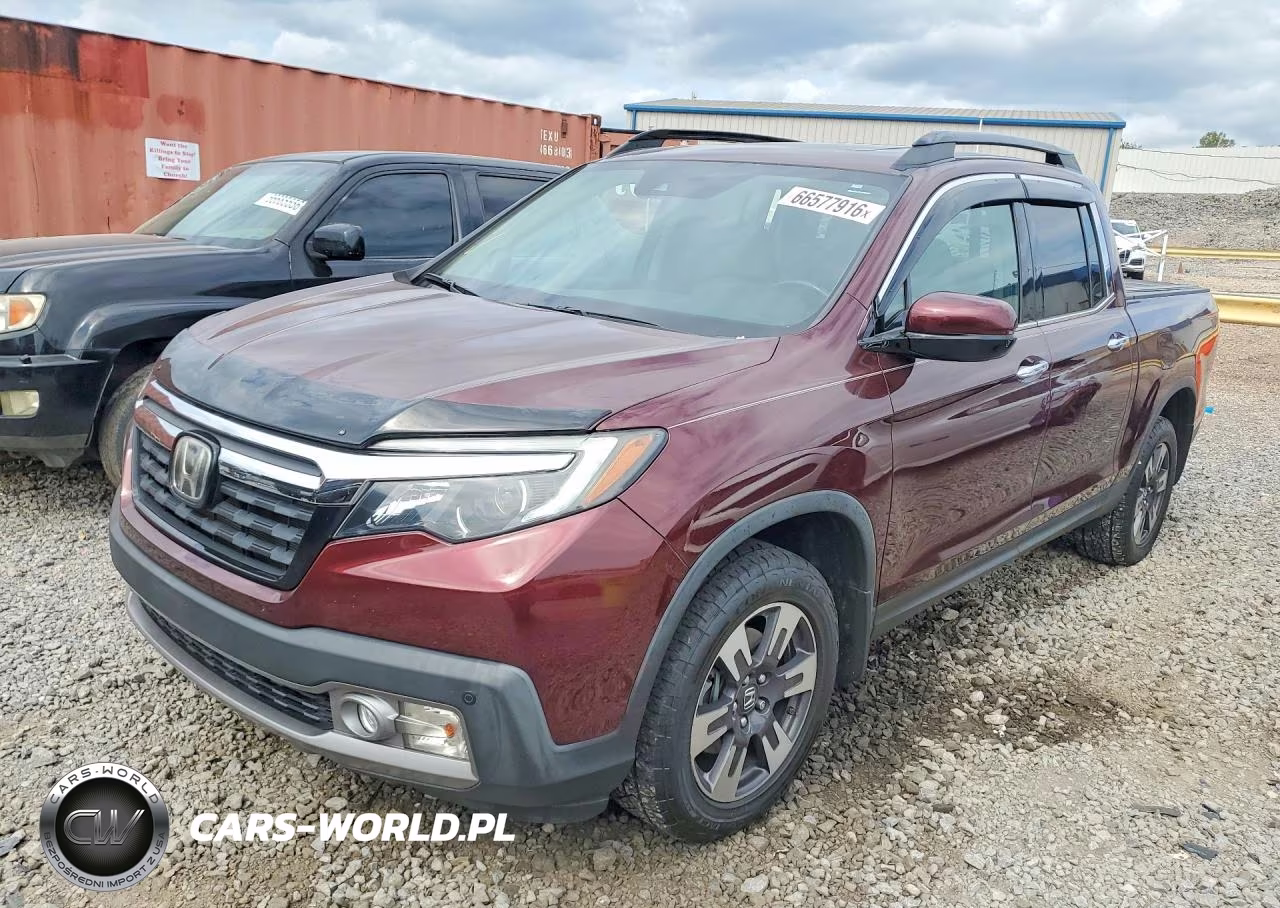 2018 Honda Ridgeline Rtl VIN:5FPYK3F74JB013864 - 1