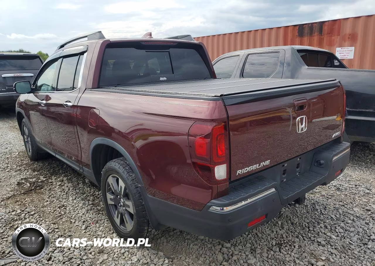 2018 Honda Ridgeline Rtl VIN:5FPYK3F74JB013864 - 2