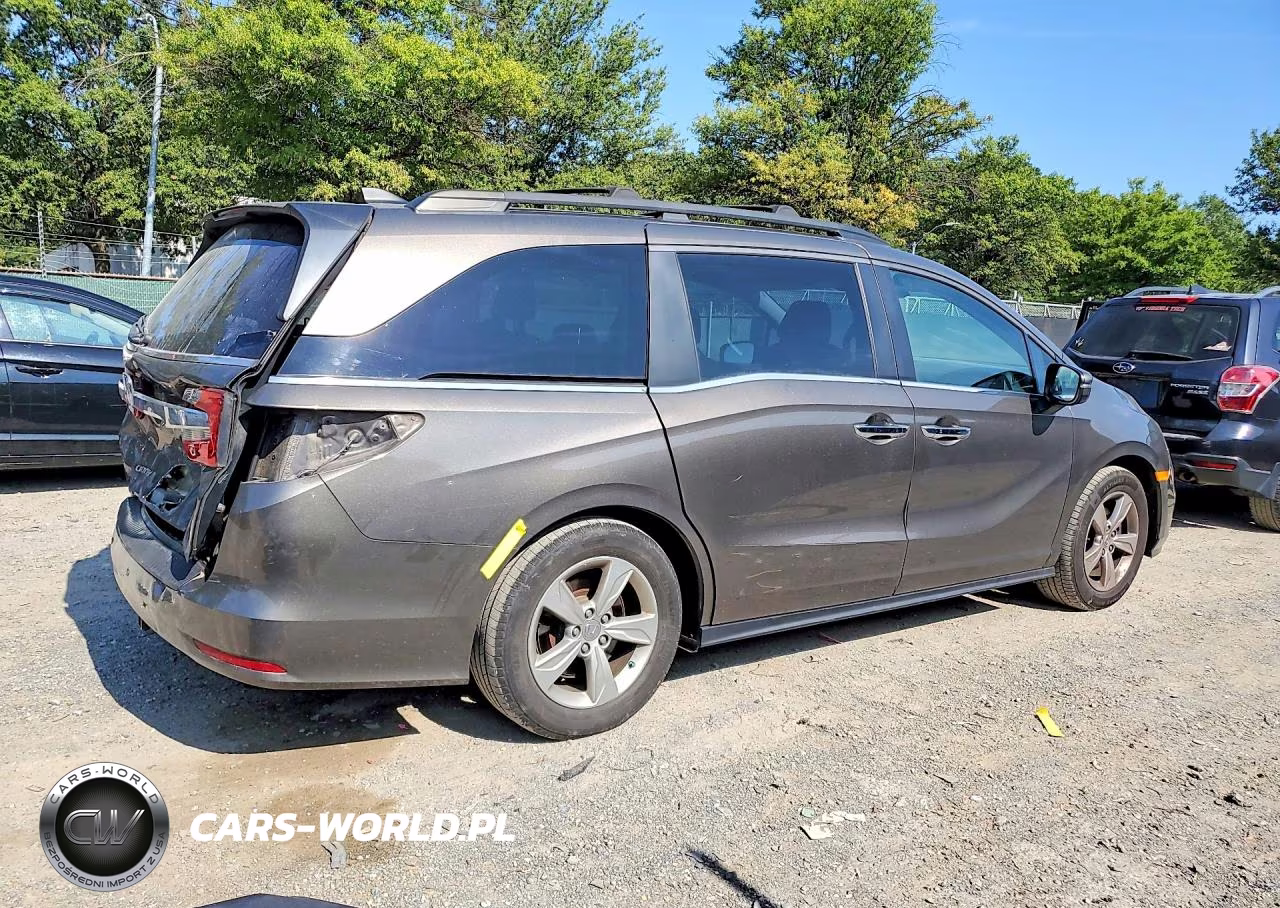 2019 Honda Odyssey Exl VIN:5FNRL6H74KB024342 - 3