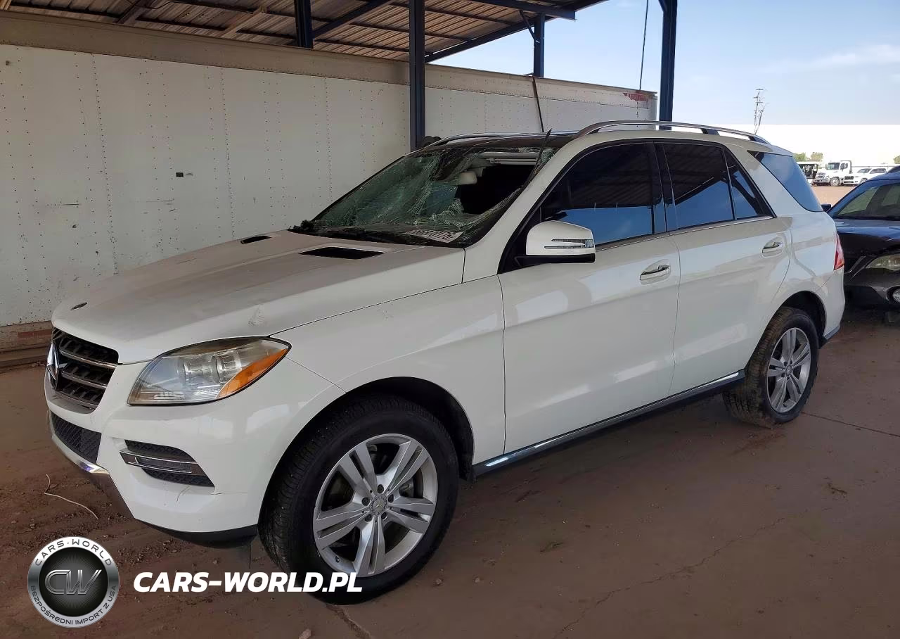 2015 Mercedes-Benz Ml 350 VIN:4JGDA5JB2FA593497 - 1