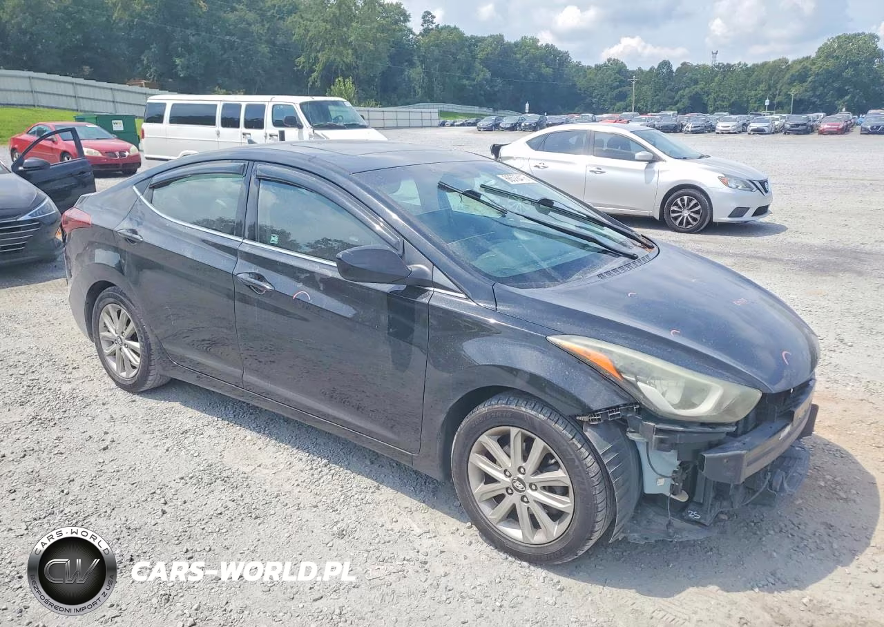 2015 Hyundai Elantra Se VIN:5NPDH4AE9FH599231 - 4
