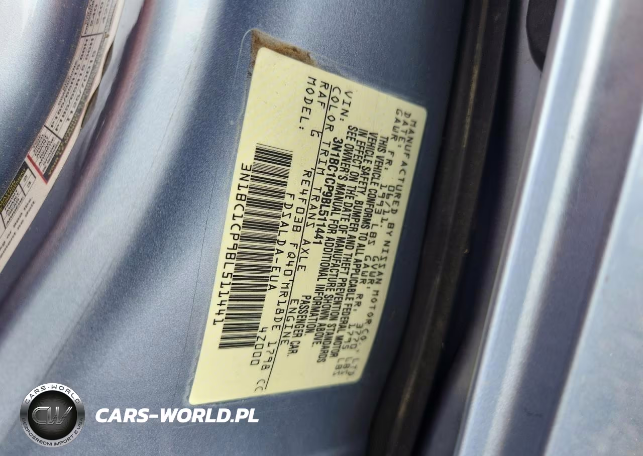 2011 Nissan Versa 1.8 S VIN:3N1BC1CP9BL511441 - 12