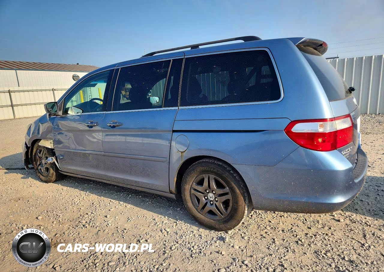 2007 Honda Odyssey Exl VIN:5FNRL387X7B142255 - 2