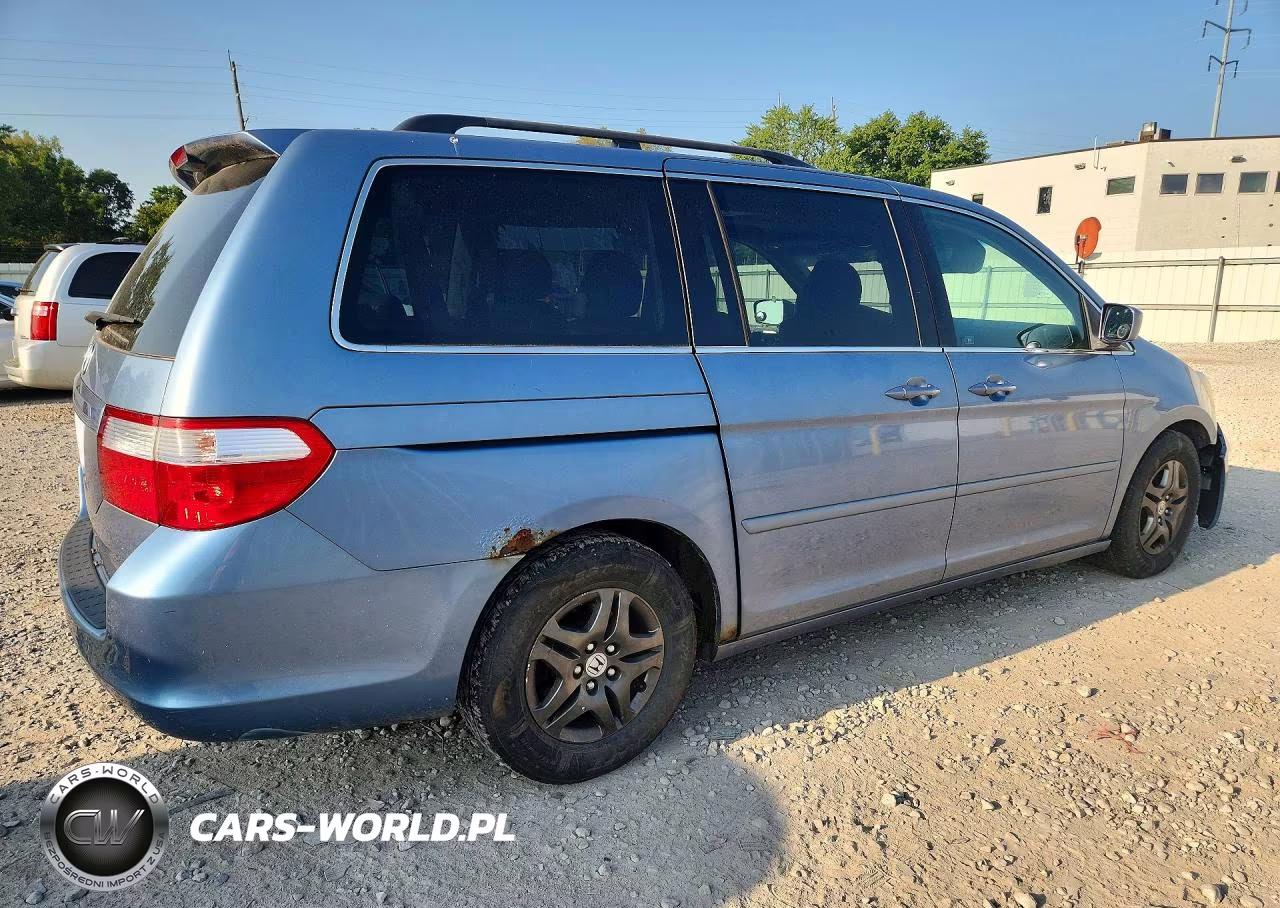2007 Honda Odyssey Exl VIN:5FNRL387X7B142255 - 3