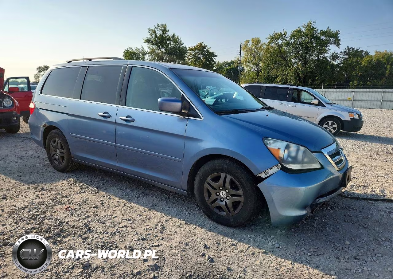 2007 Honda Odyssey Exl VIN:5FNRL387X7B142255 - 4