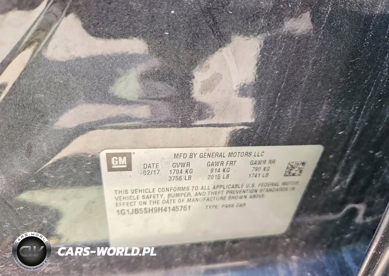 2017 Chevrolet Sonic Ls VIN:1G1JB5SH9H4145761 - 12