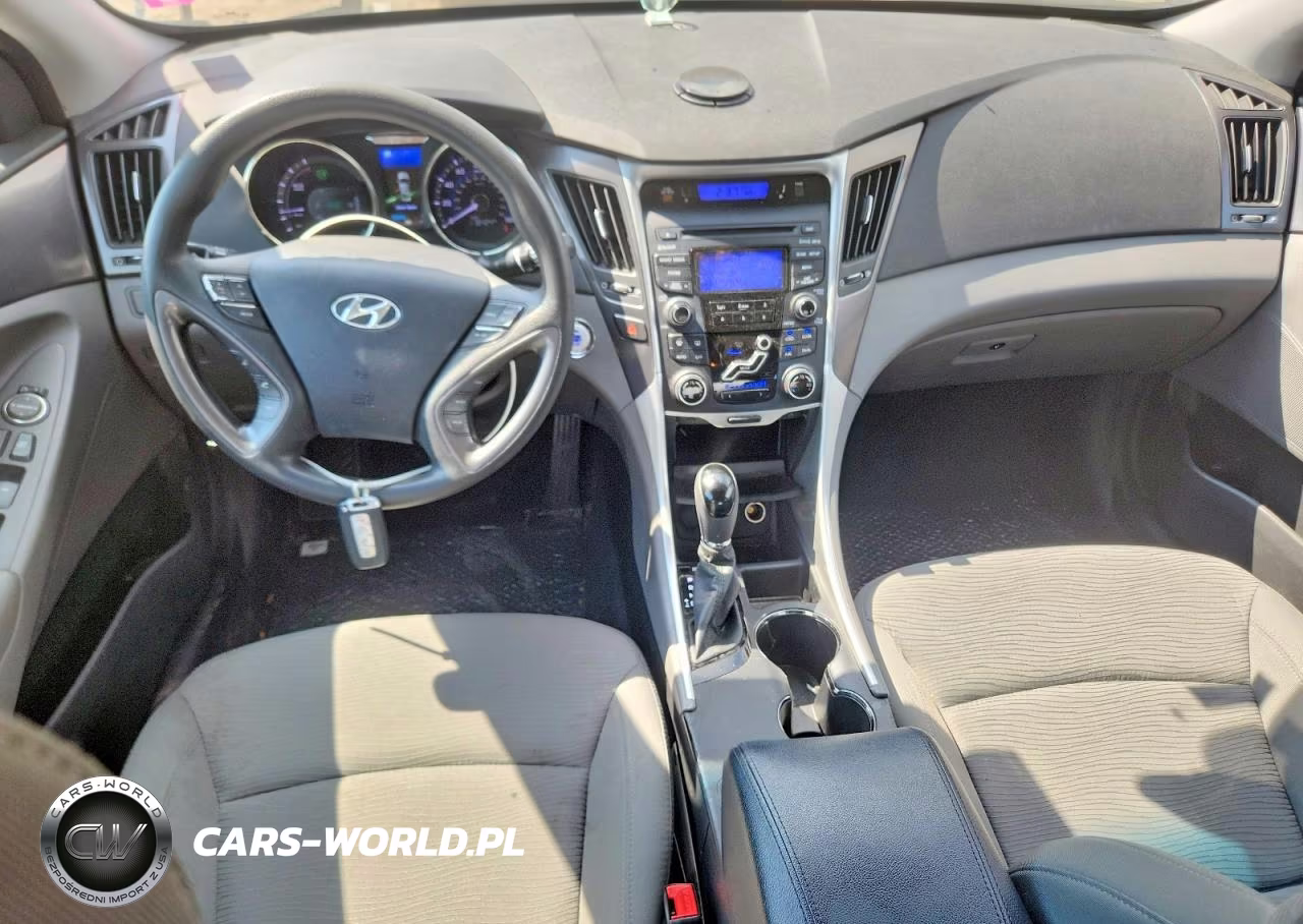 2012 Hyundai Sonata Hybrid VIN:KMHEC4A41CA023724 - 8