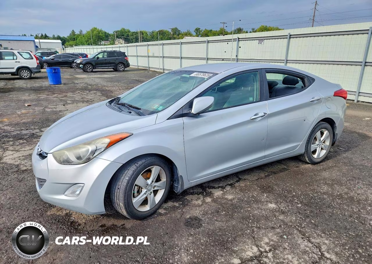 2013 Hyundai Elantra Gls VIN:5NPDH4AE7DH298633 - 1