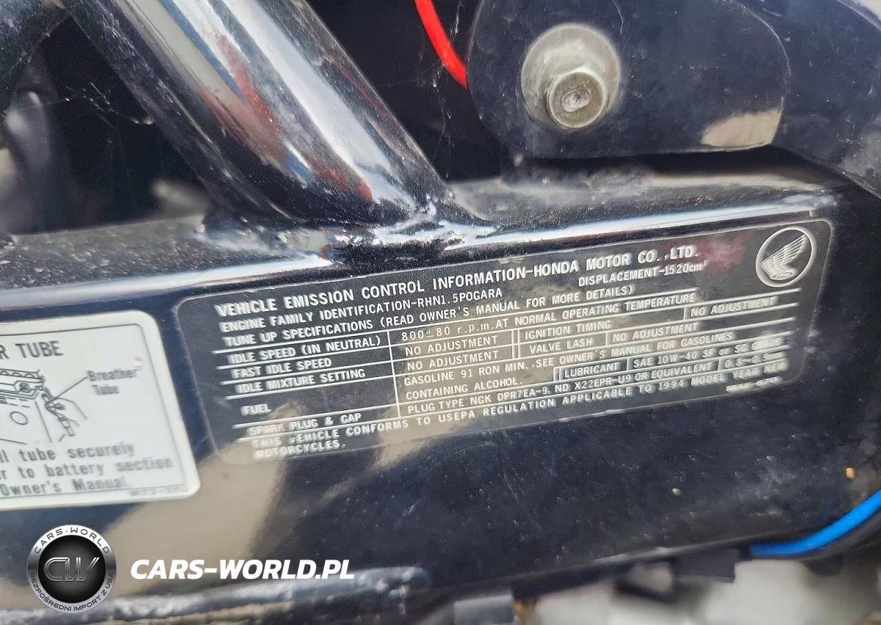 1994 Honda Gl1500 A VIN:1HFSC2203RA600548 - 9