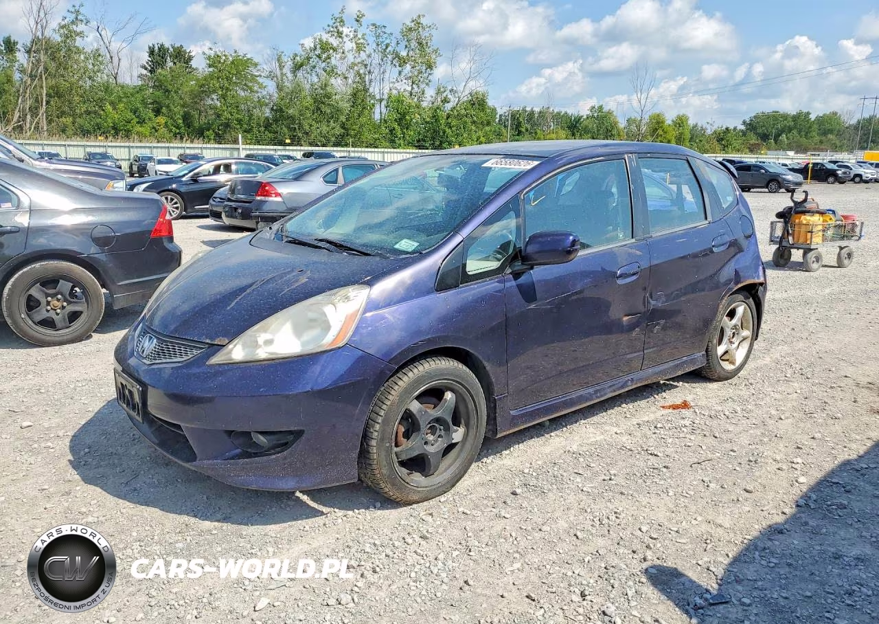 2009 Honda Fit Sport VIN:JHMGE87499S074718 - 1