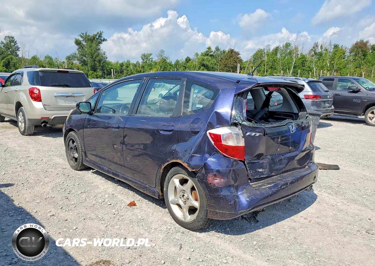 2009 Honda Fit Sport VIN:JHMGE87499S074718 - 2
