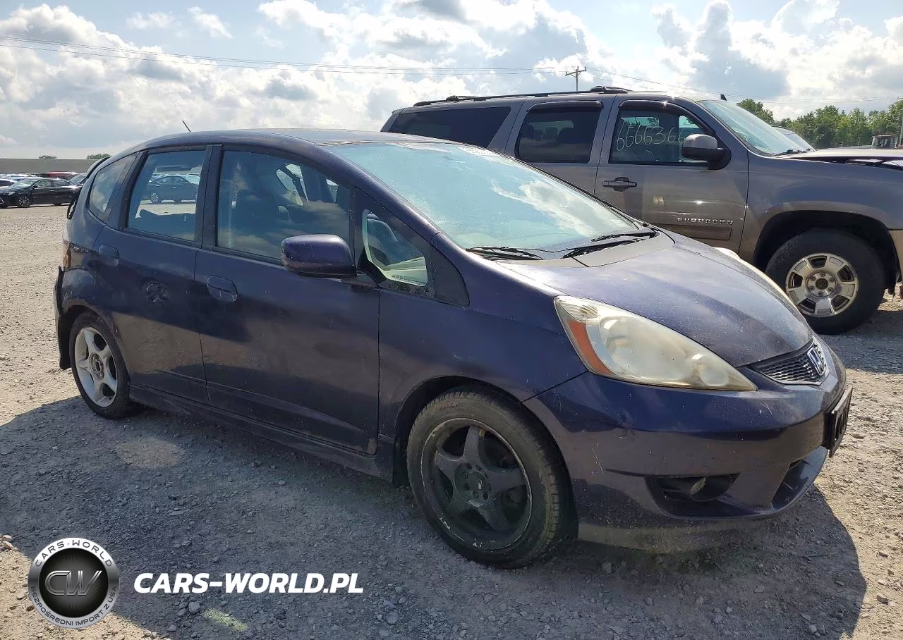 2009 Honda Fit Sport VIN:JHMGE87499S074718 - 4
