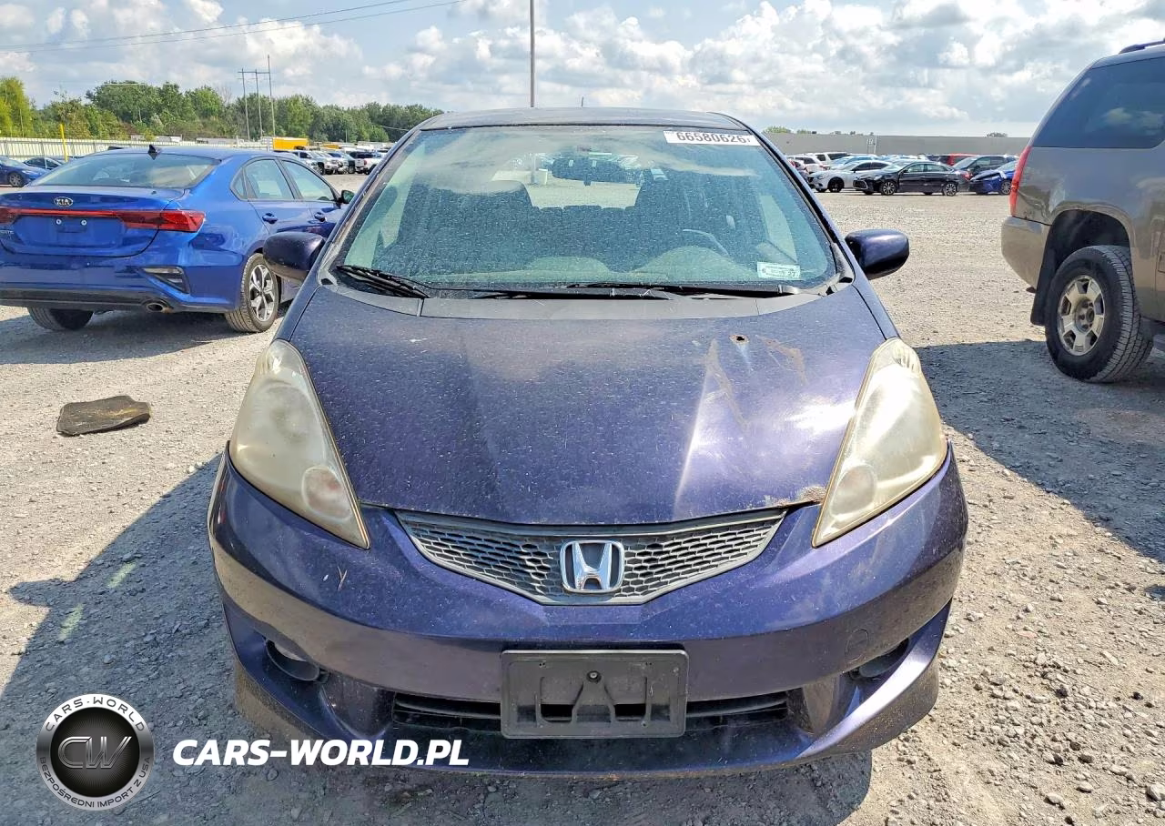 2009 Honda Fit Sport VIN:JHMGE87499S074718 - 5