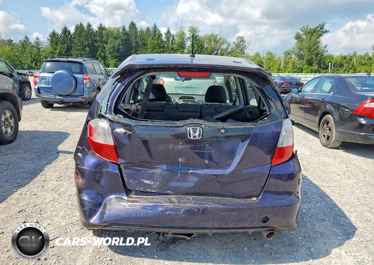 2009 Honda Fit Sport VIN:JHMGE87499S074718 - 6