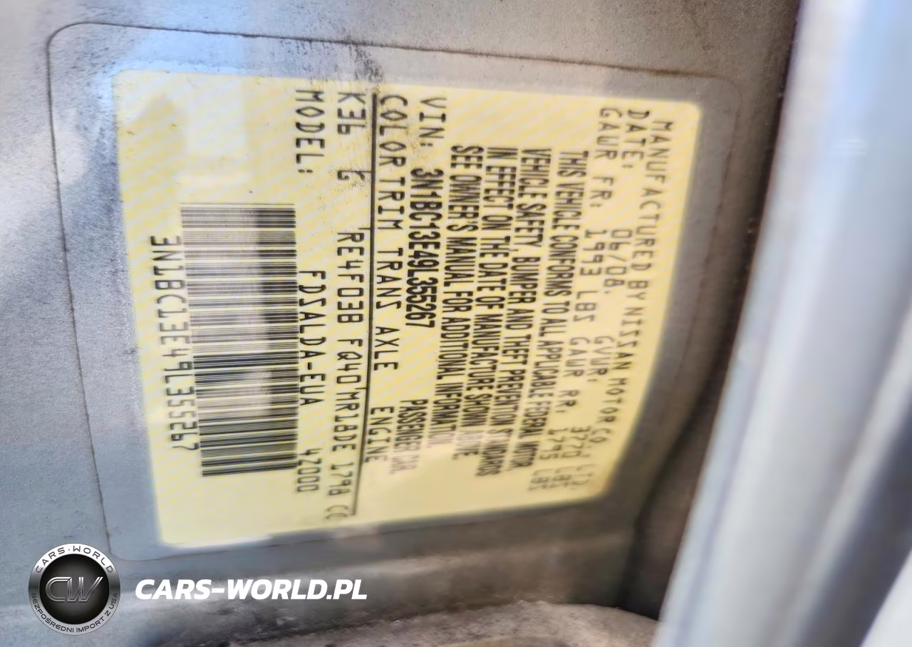 2009 Nissan Versa 1.8 S VIN:3N1BC13E49L355267 - 13