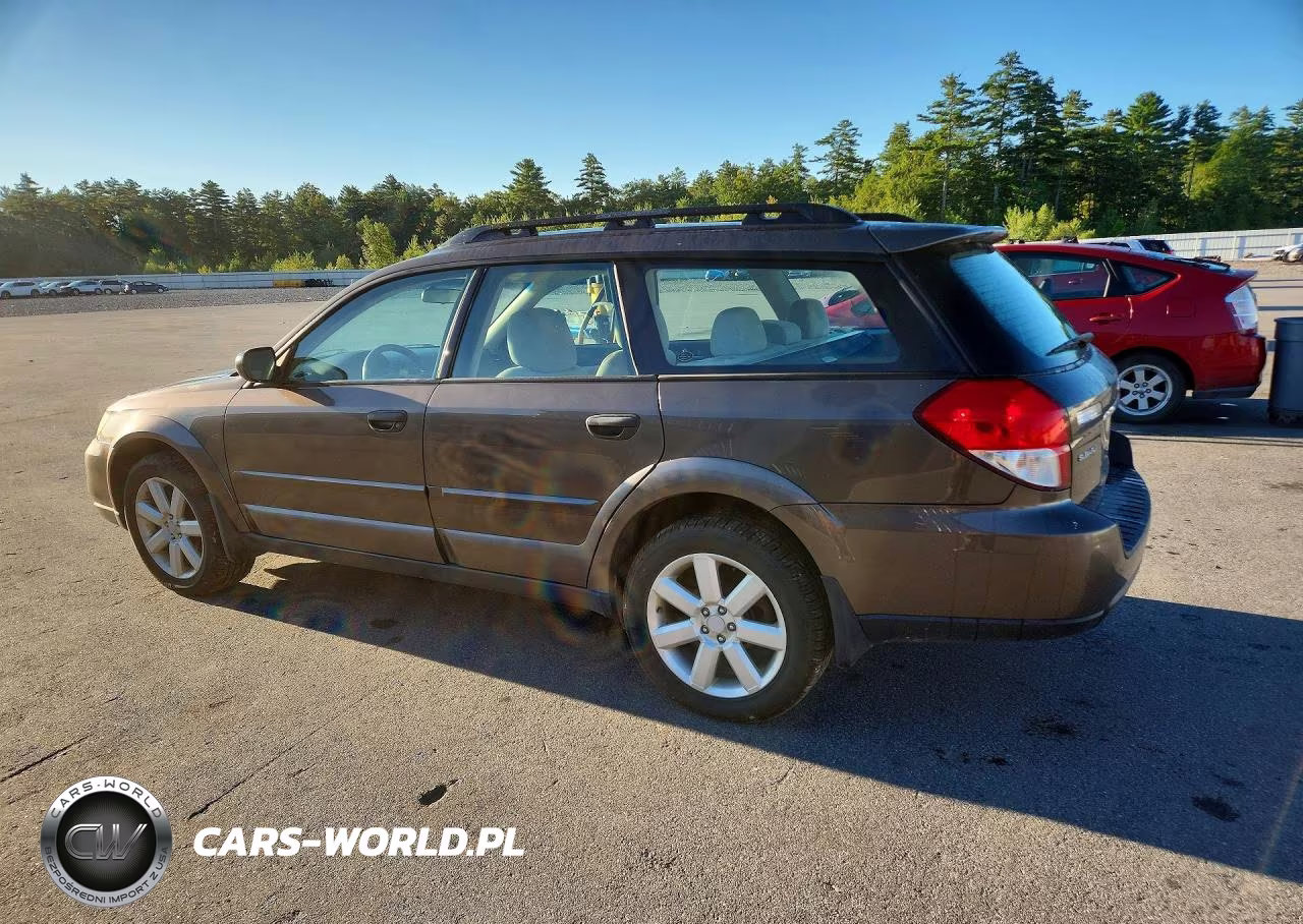 2008 Subaru Outback 2.5I VIN:4S4BP61C787342611 - 2