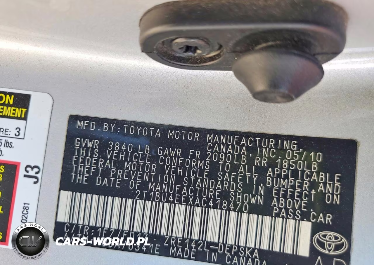 2010 Toyota Corolla S VIN:2T1BU4EEXAC418470 - 12