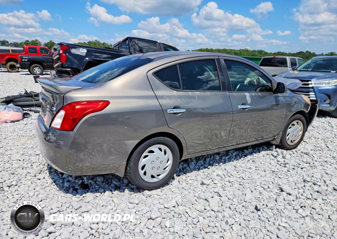 2014 Nissan Versa 1.6 Sv VIN:3N1CN7AP9EL840035 - 3