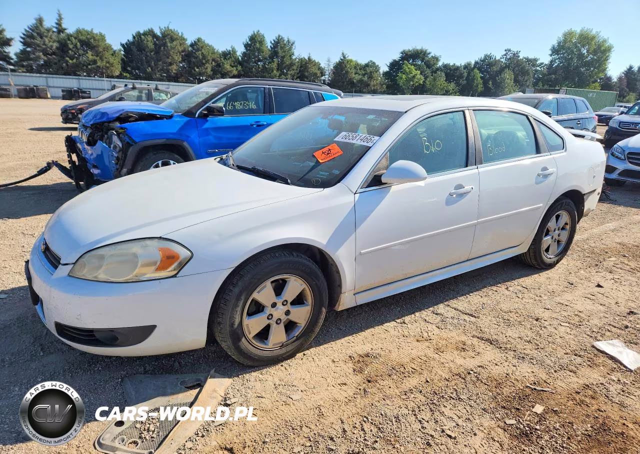 2010 Chevrolet Impala Lt VIN:2G1WB5EK6A1150639 - 1