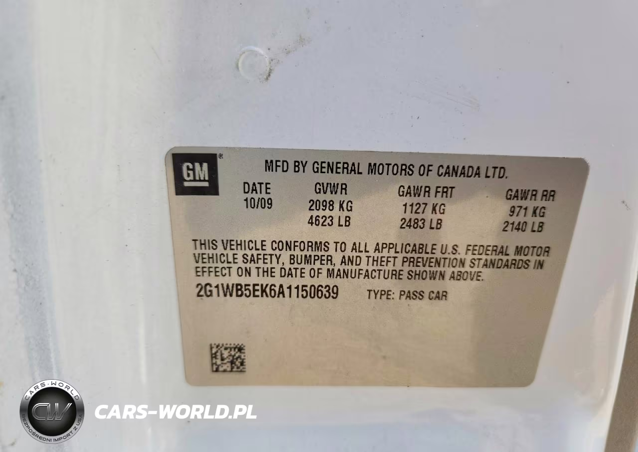 2010 Chevrolet Impala Lt VIN:2G1WB5EK6A1150639 - 12