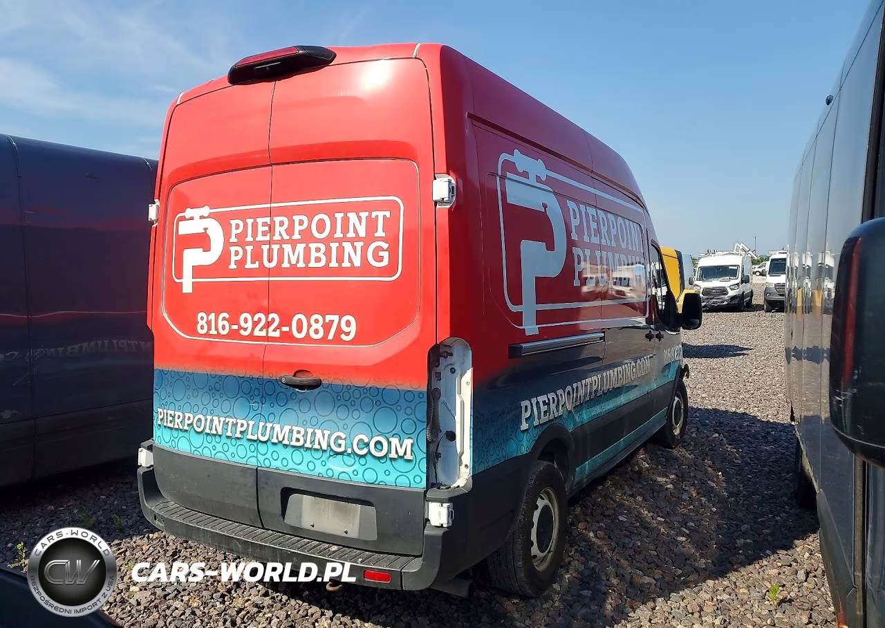 2021 Ford Transit T-250 VIN:1FTBR1X87MKA60156 - 3