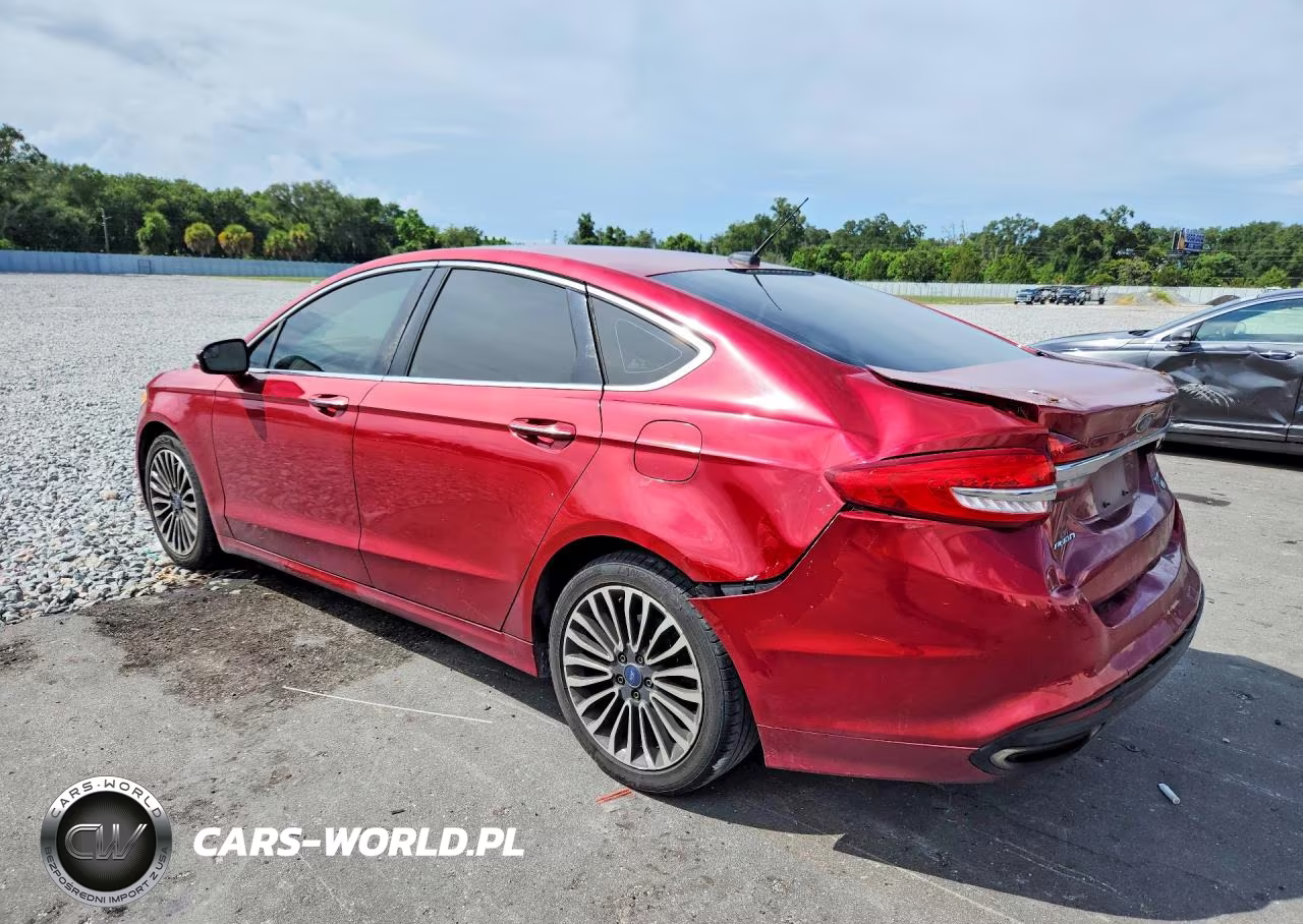 2017 Ford Fusion Titanium VIN:3FA6P0K9XHR114431 - 2