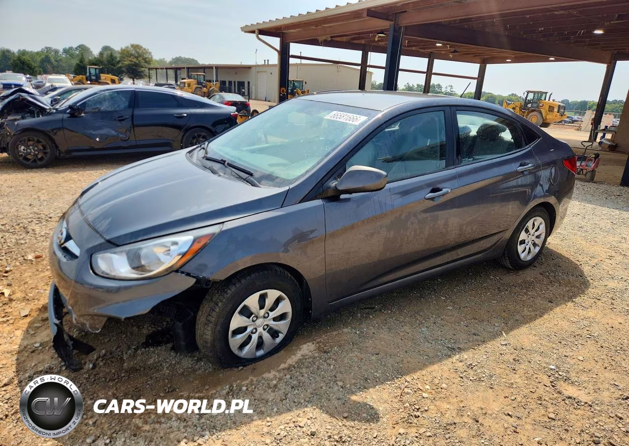 2012 Hyundai Accent Gls VIN:KMHCT4AE8CU212451 - 1