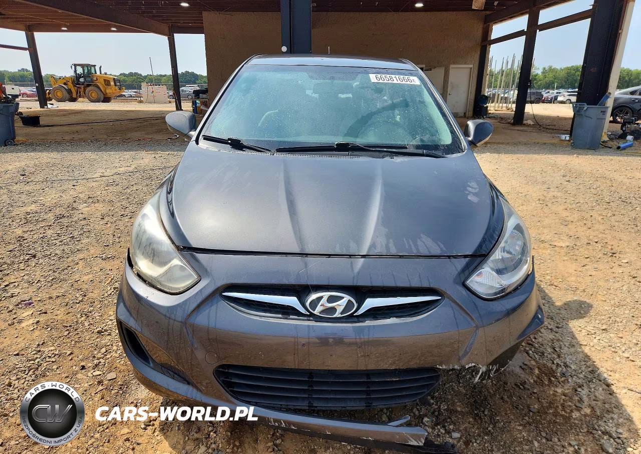 2012 Hyundai Accent Gls VIN:KMHCT4AE8CU212451 - 5