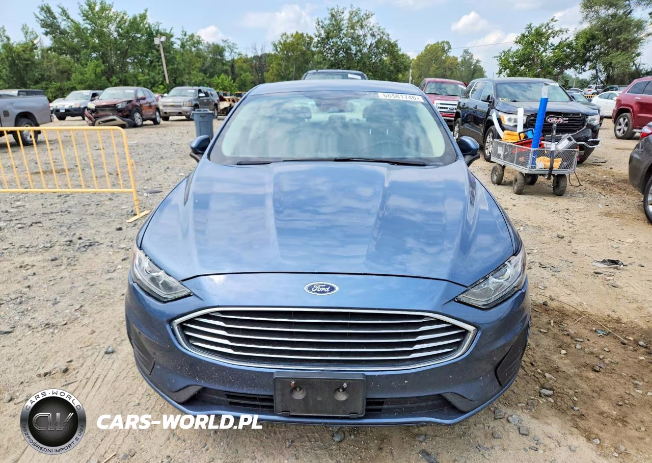 2019 Ford Fusion Se VIN:3FA6P0LU5KR151252 - 5