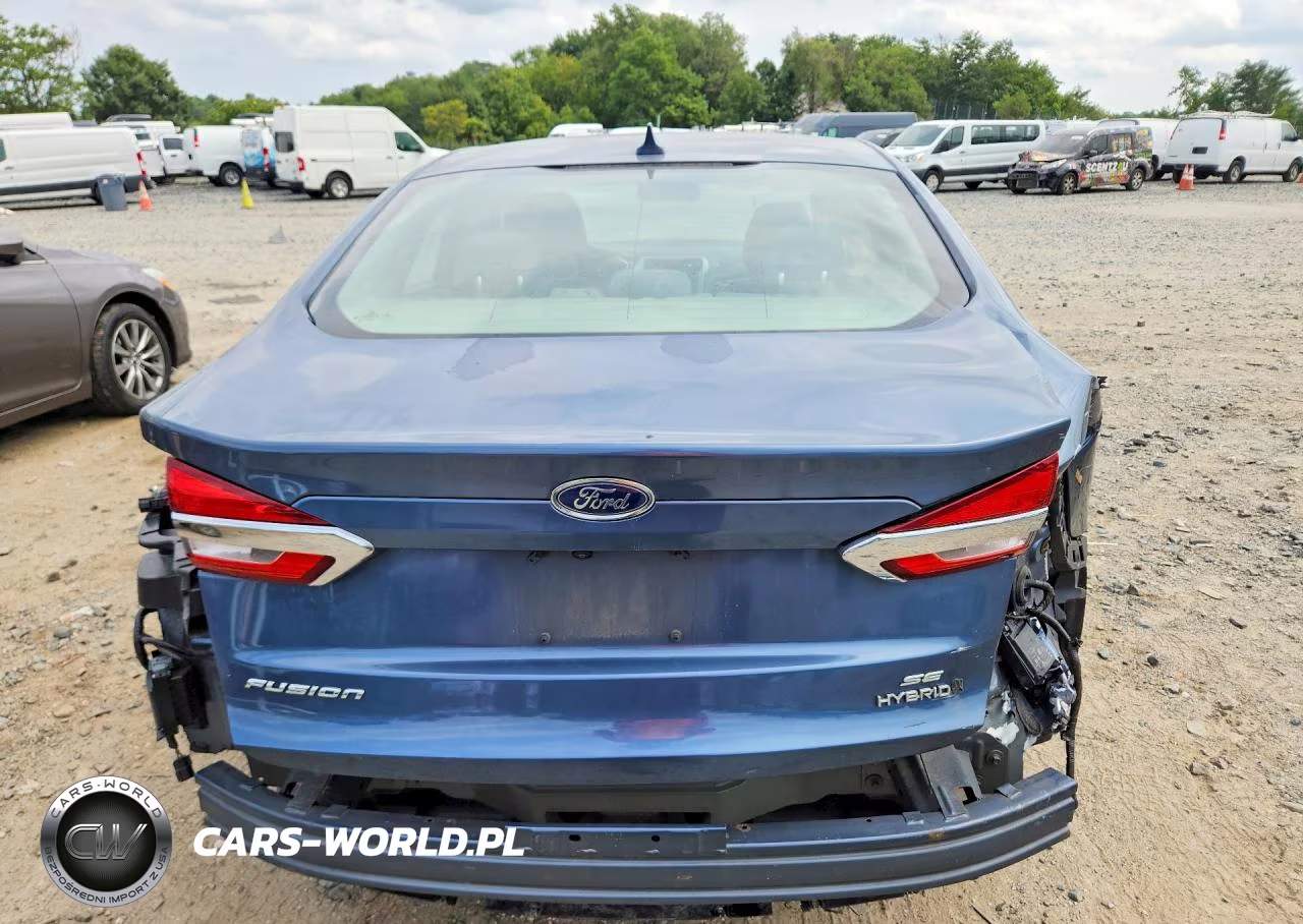 2019 Ford Fusion Se VIN:3FA6P0LU5KR151252 - 6