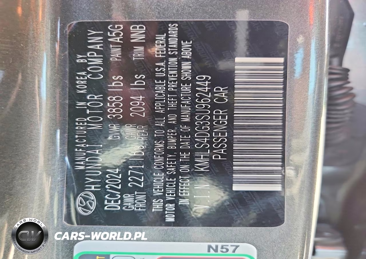 2025 Hyundai Elantra Sel VIN:KMHLS4DG3SU962449 - 13